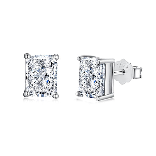 [HOT]Radiant Luxurious Princess Cut Daily Earrings