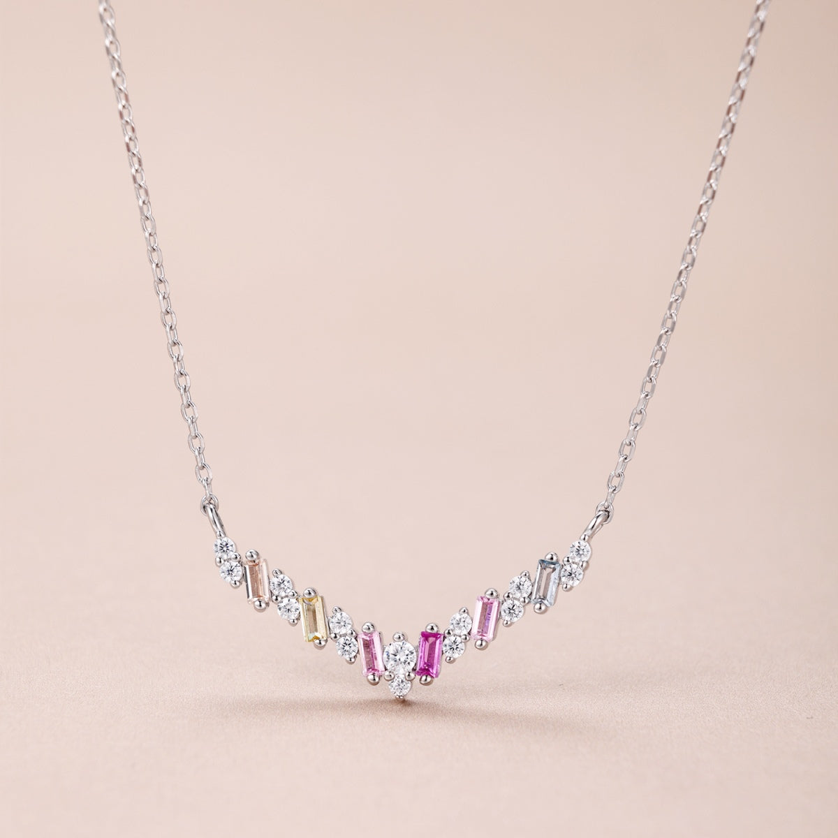 [HOT]Dazzling Rainbow Necklace