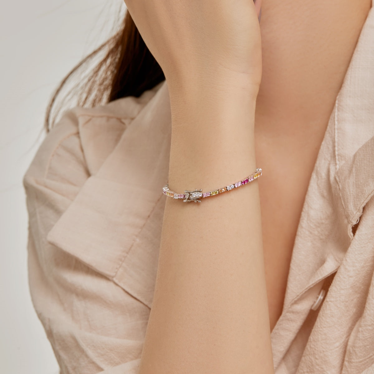 [HOT]Delicate Romantic Heart Shape Lover Bracelet