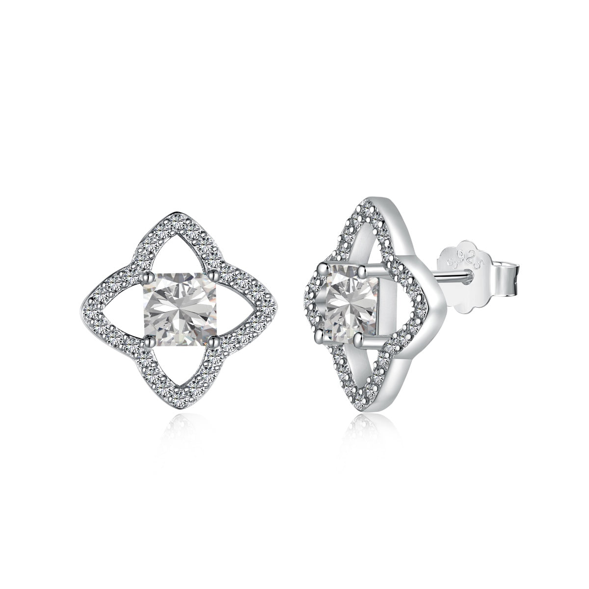 [HOT]Elegant Star Shape Princess Cut Daily Earrings