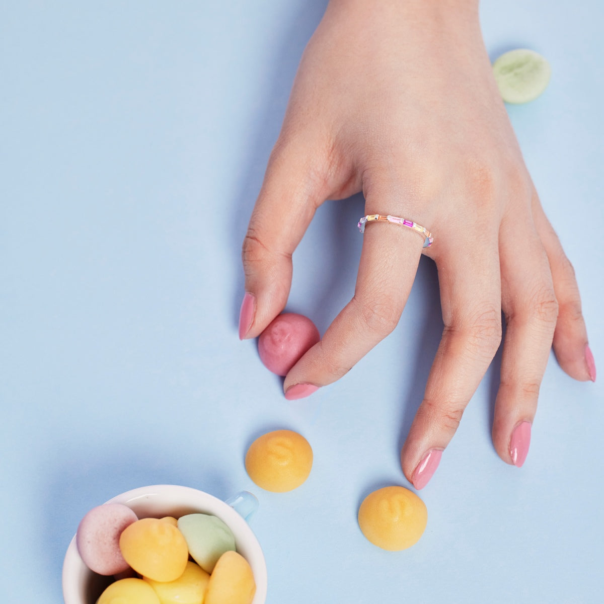 [HOT]Lively In Shades Elegant Radiant Cut Daily Ring