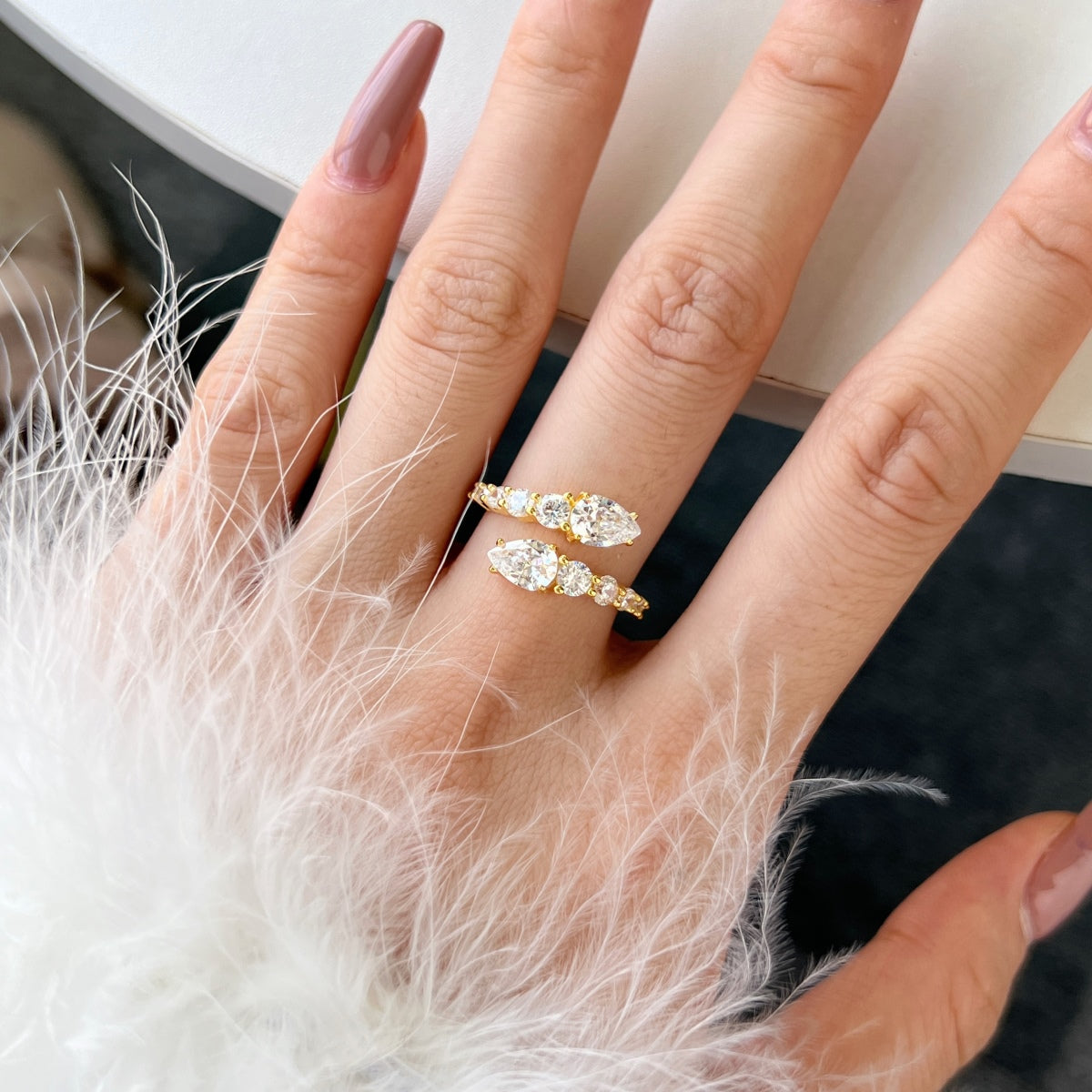 [HOT]Delicate Lively Snake Shape Daily Ring