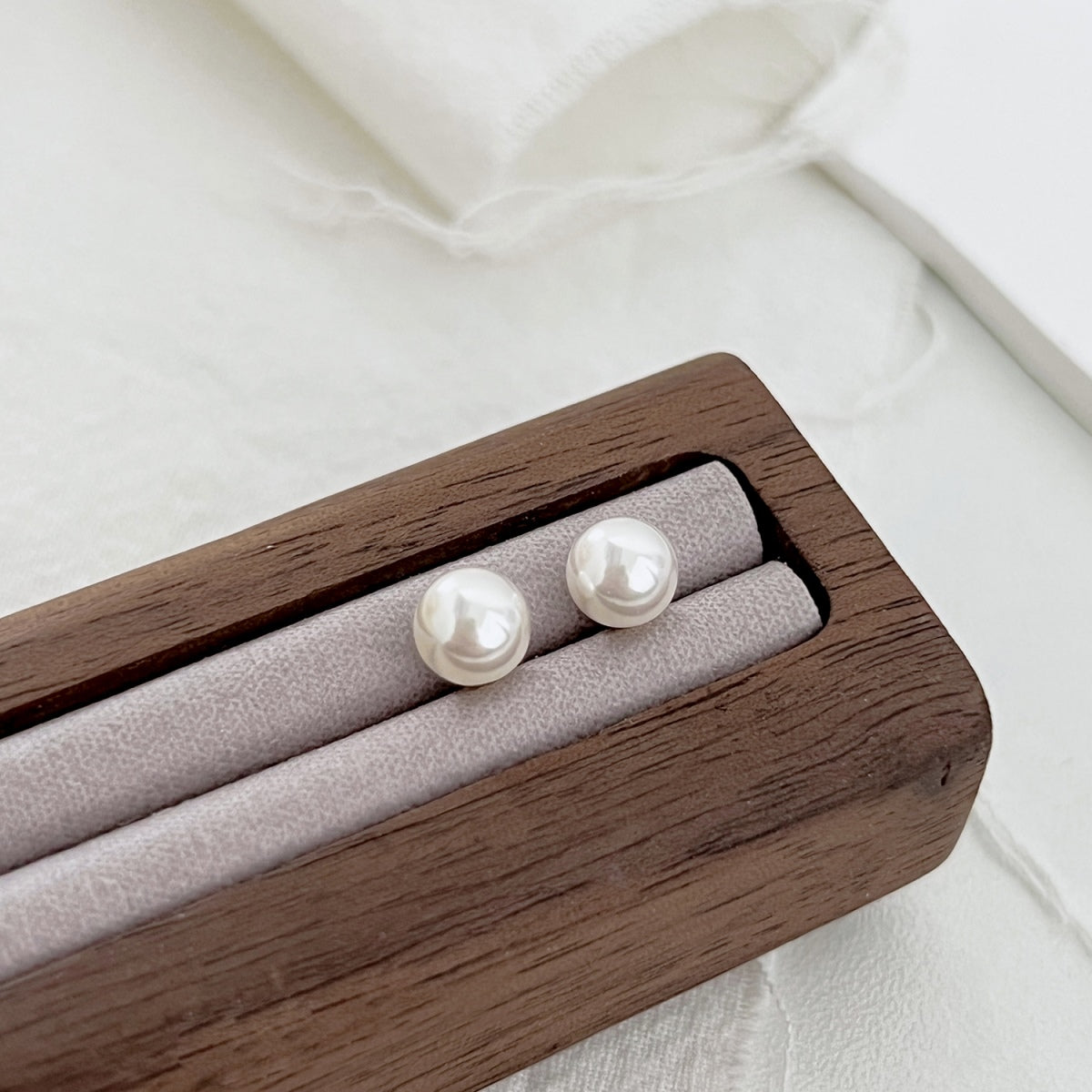 [HOT]Delicate Pearl Earrings