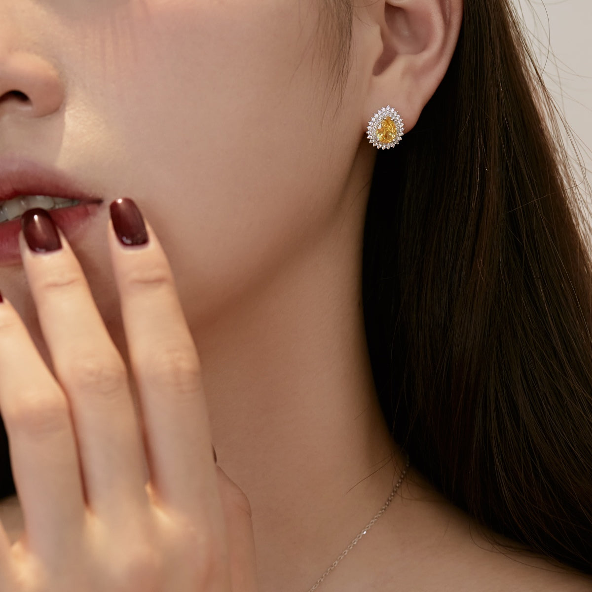 [HOT]Delicate Gorgeous Pear Cut Daily Earrings