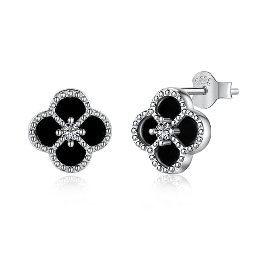 [HOT]Four-Leaf Clover Flower Shape Exquisite Earrings