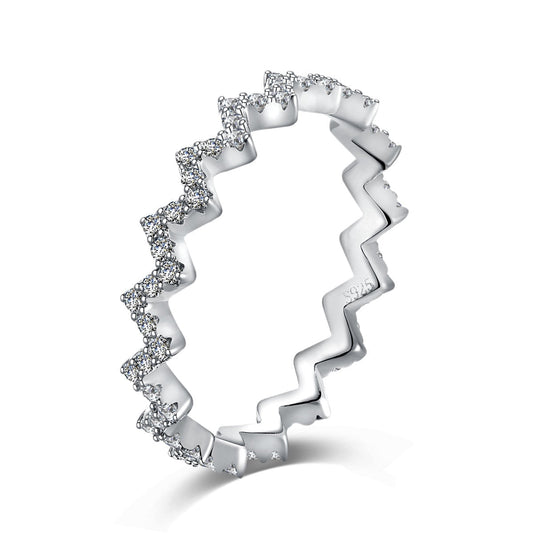 [HOT]Delicate Enchanting Wave Shape Daily Ring