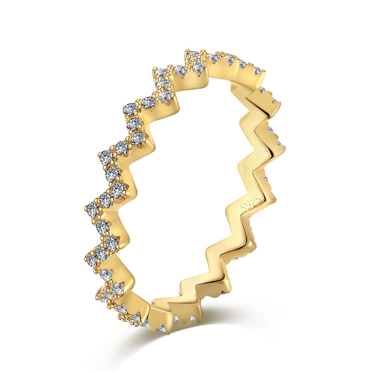 [HOT]Delicate Enchanting Wave Shape Daily Ring
