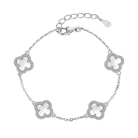 [HOT]Four-Leaf Clover Exquisite Bracelet