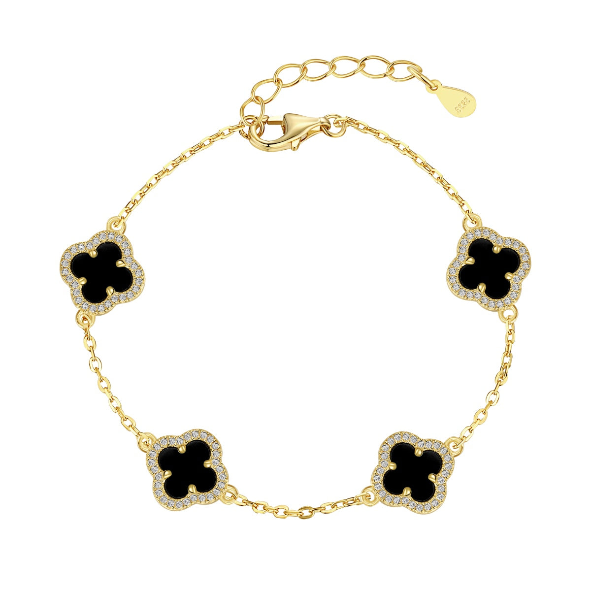 [HOT]Four-Leaf Clover Exquisite Bracelet