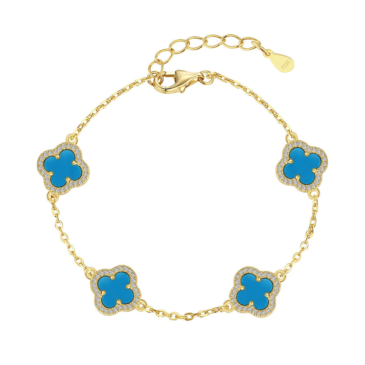 [HOT]Four-Leaf Clover Exquisite Bracelet