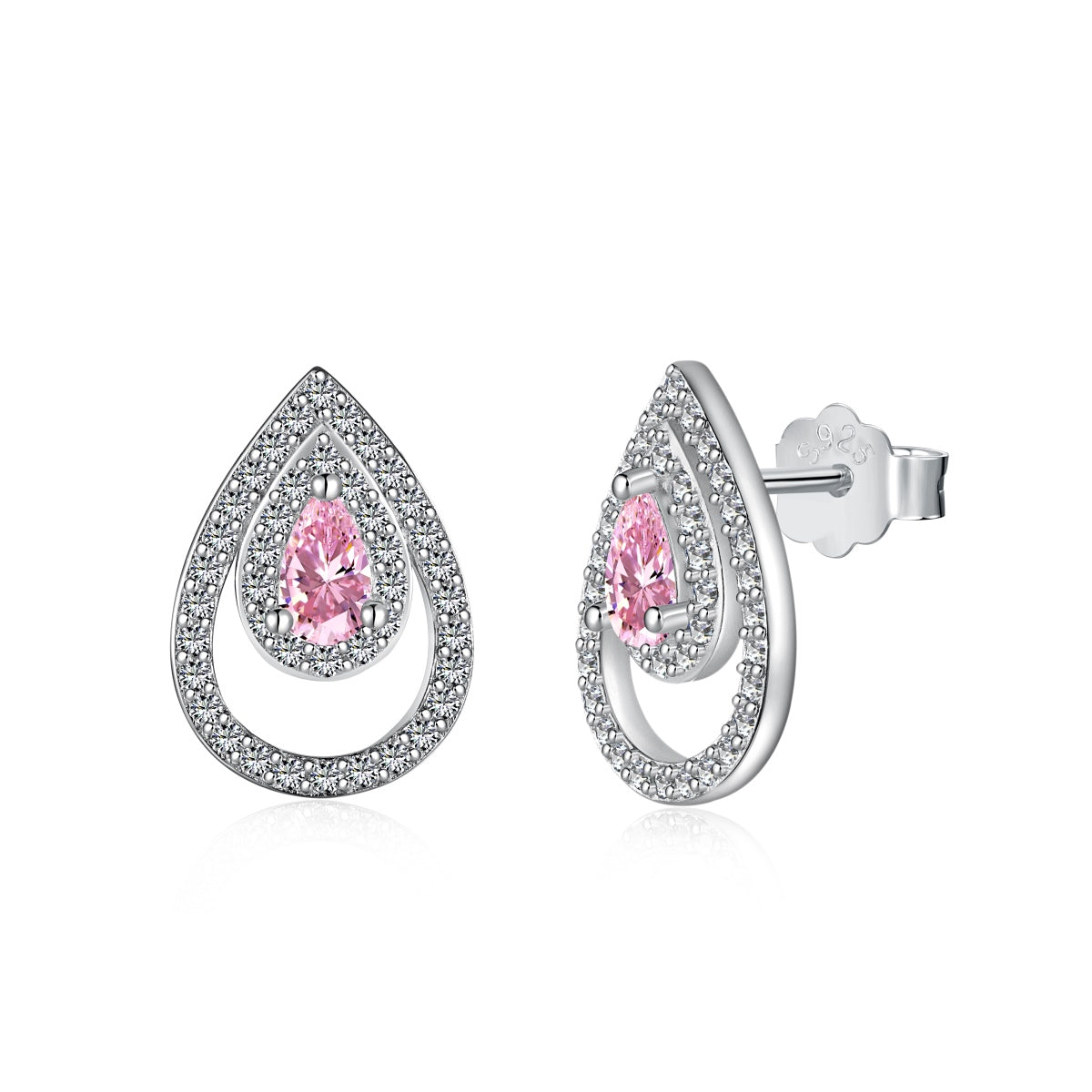 [HOT]Sparkling Delicate Water Drop Shape Daily Earrings
