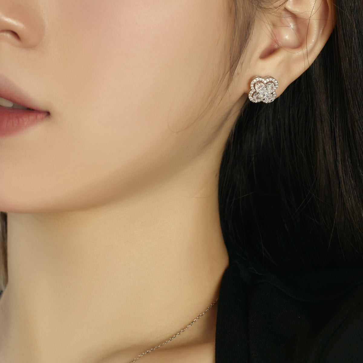 [HOT]Lucky Four-Leaf Clover Exquisite Earrings