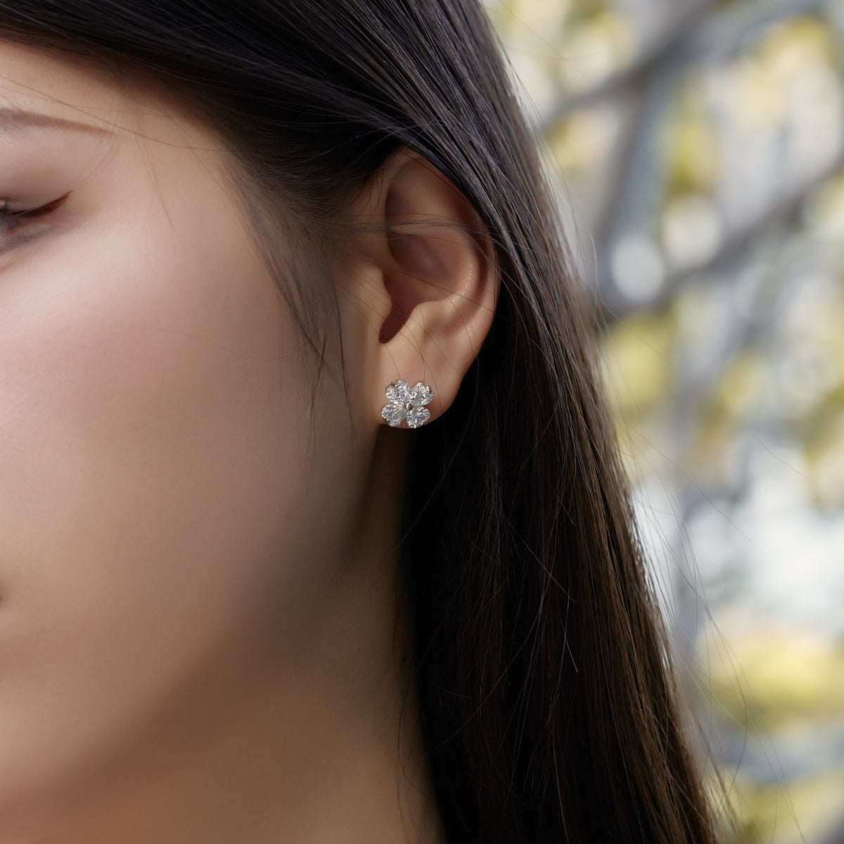 [HOT]Four-Leaf Clover Ball Earrings