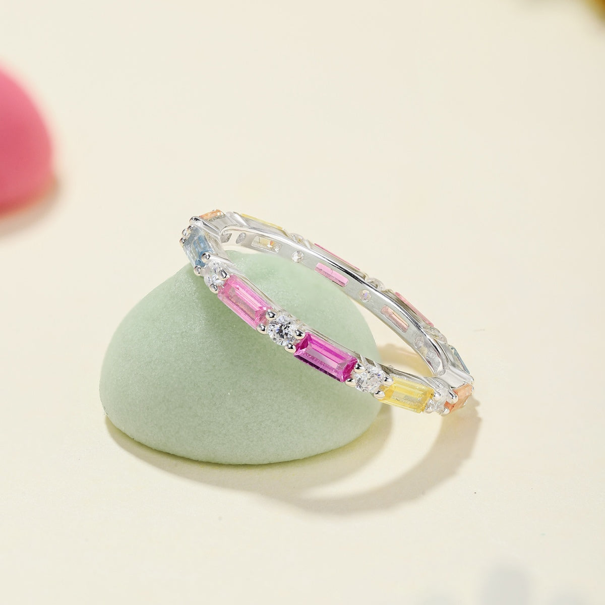 [HOT]Lively In Shades Elegant Radiant Cut Daily Ring