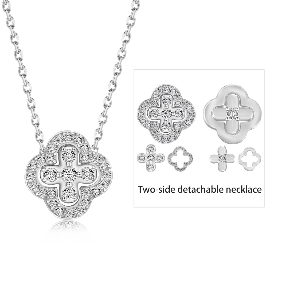 [HOT]Four-Leaf Clover Various DIY Wearable Necklaces