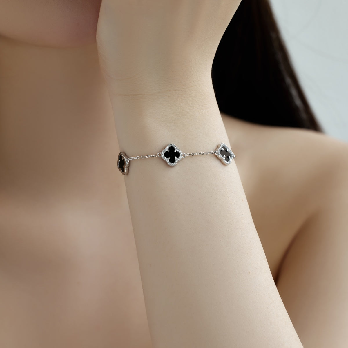 [HOT]Four-Leaf Clover Exquisite Bracelet