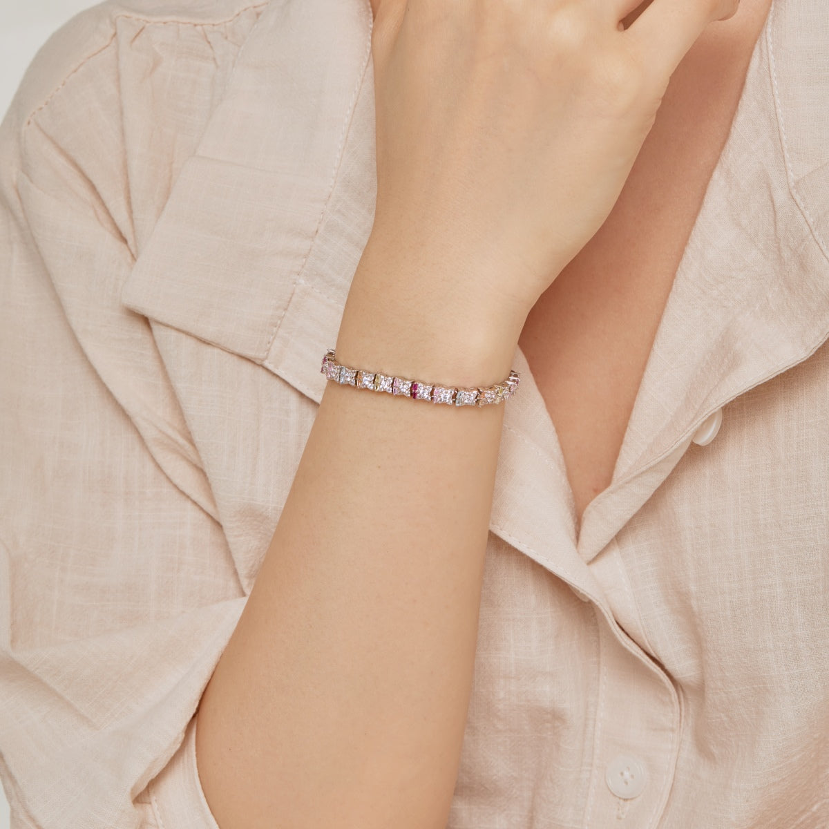 [HOT]Unique Colorful Flower Shape Daily Bracelet