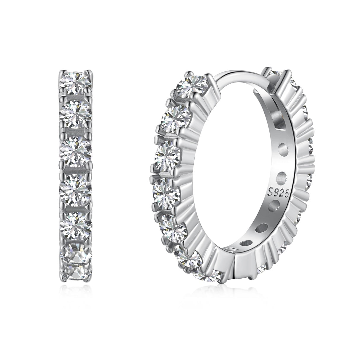 [HOT]Radiant Colorful Round Cut Earrings