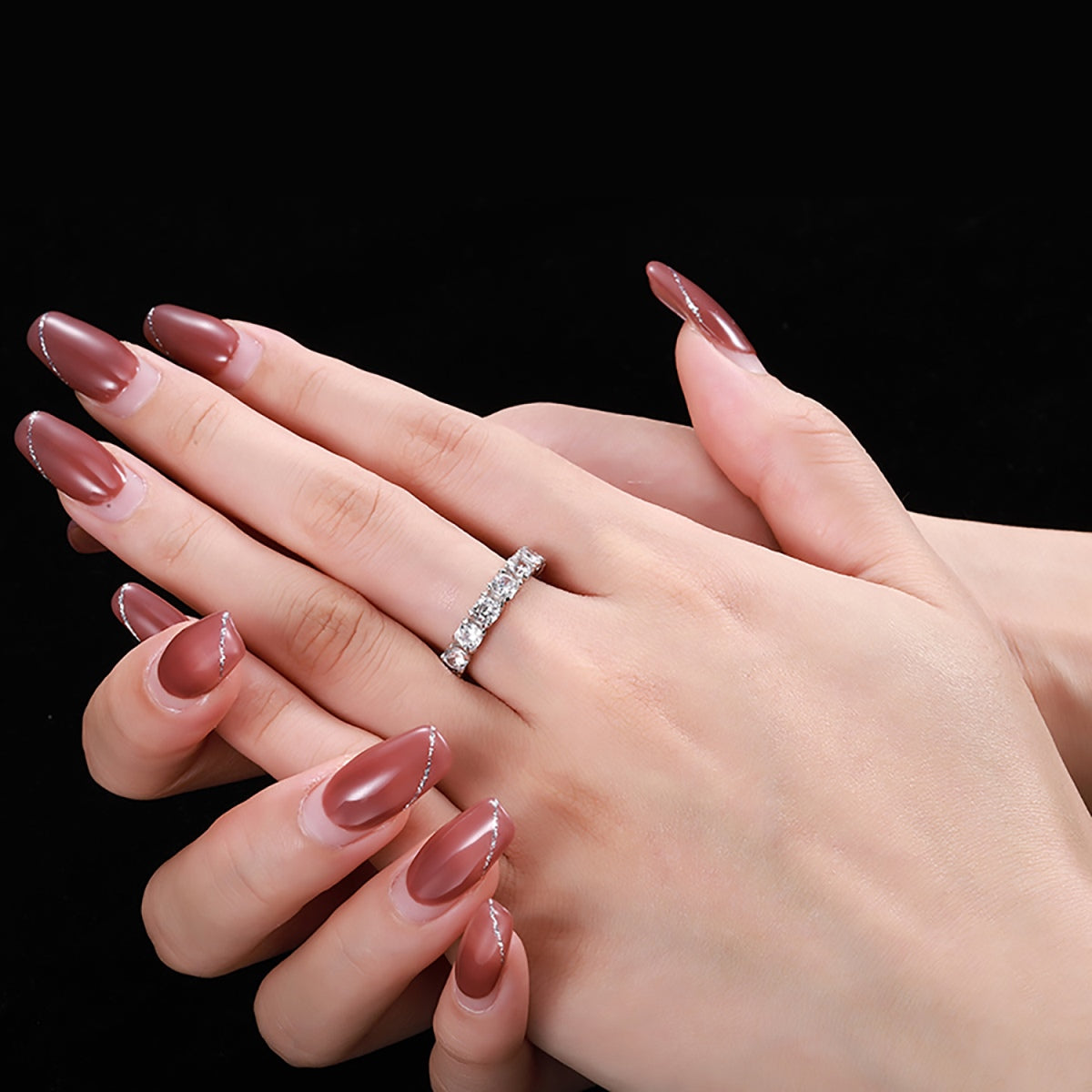 [HOT]Eternity Round Cut Tennis Ring