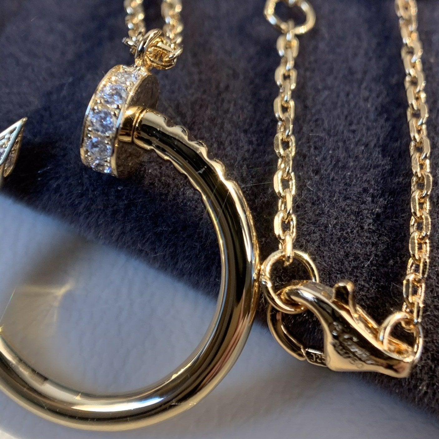 DIANA JUSTE NECKLACE PINK GOLD