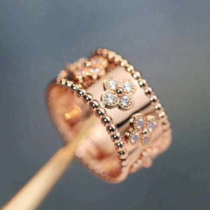 DIANA CLOVER KALEIDOSCOPE RING 10MM