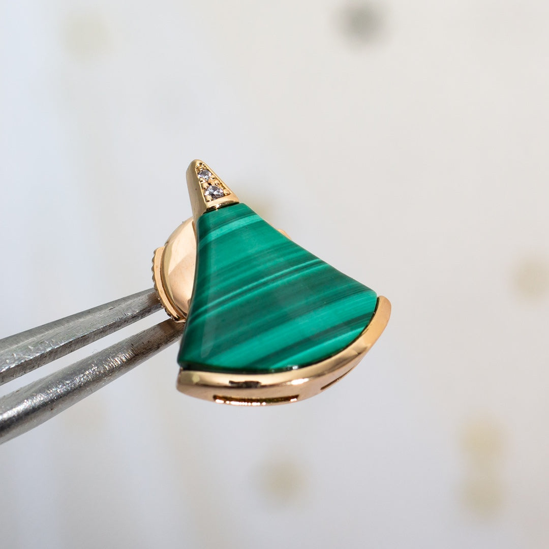 DIANA DIVAS DREAM EARRINGS PINK GOLD