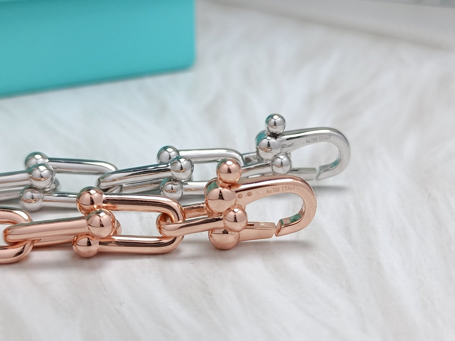 HARDWEAR BRACELET PINK GOLD AND SILVER