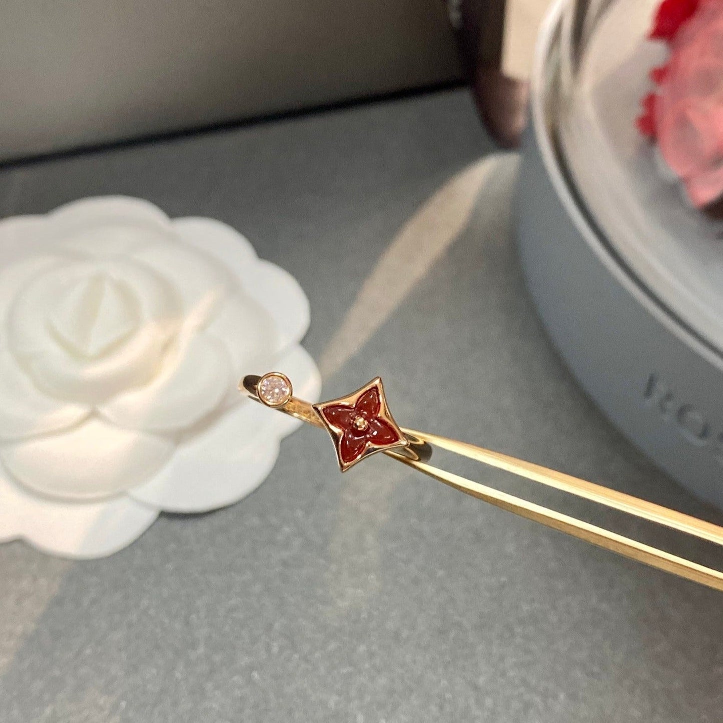 DIANA STAR 1 DIAMOND OPEN RING