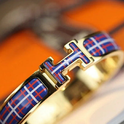 DIANA H TARTAN BRACELET 12MM