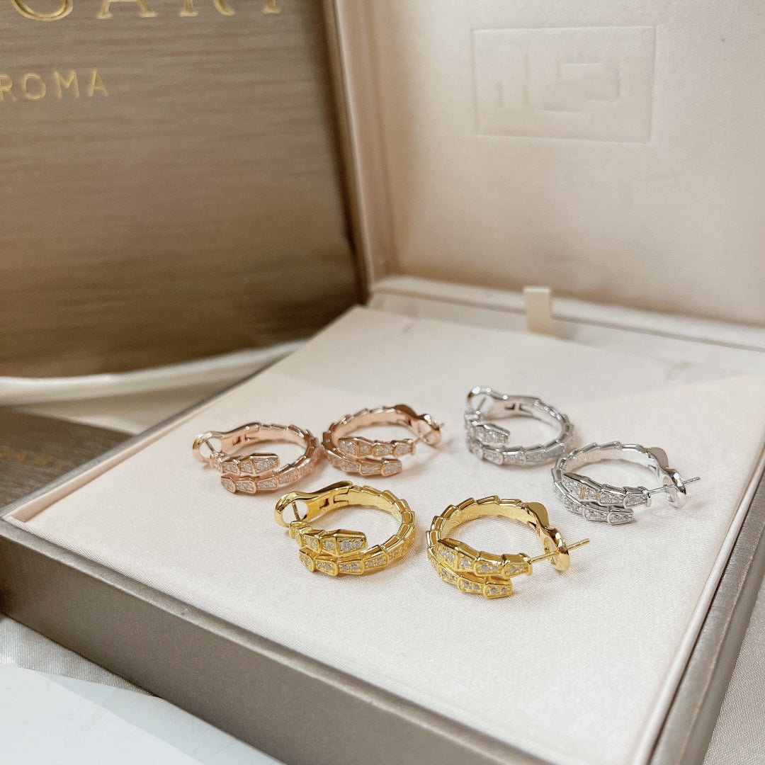 DIANA SERPENTI EARRINGS DIAMOND