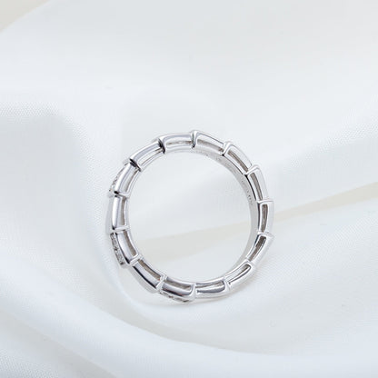DIANA SERPENTI RING SILVER  3MM