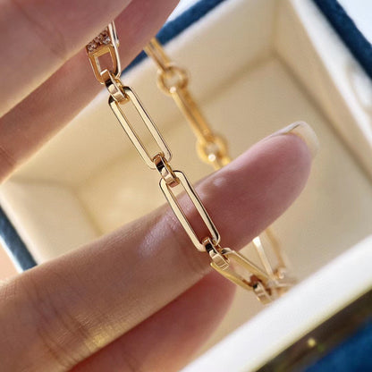 DIANA CHAINE BRACELET SMALL MODEL DIAMOND