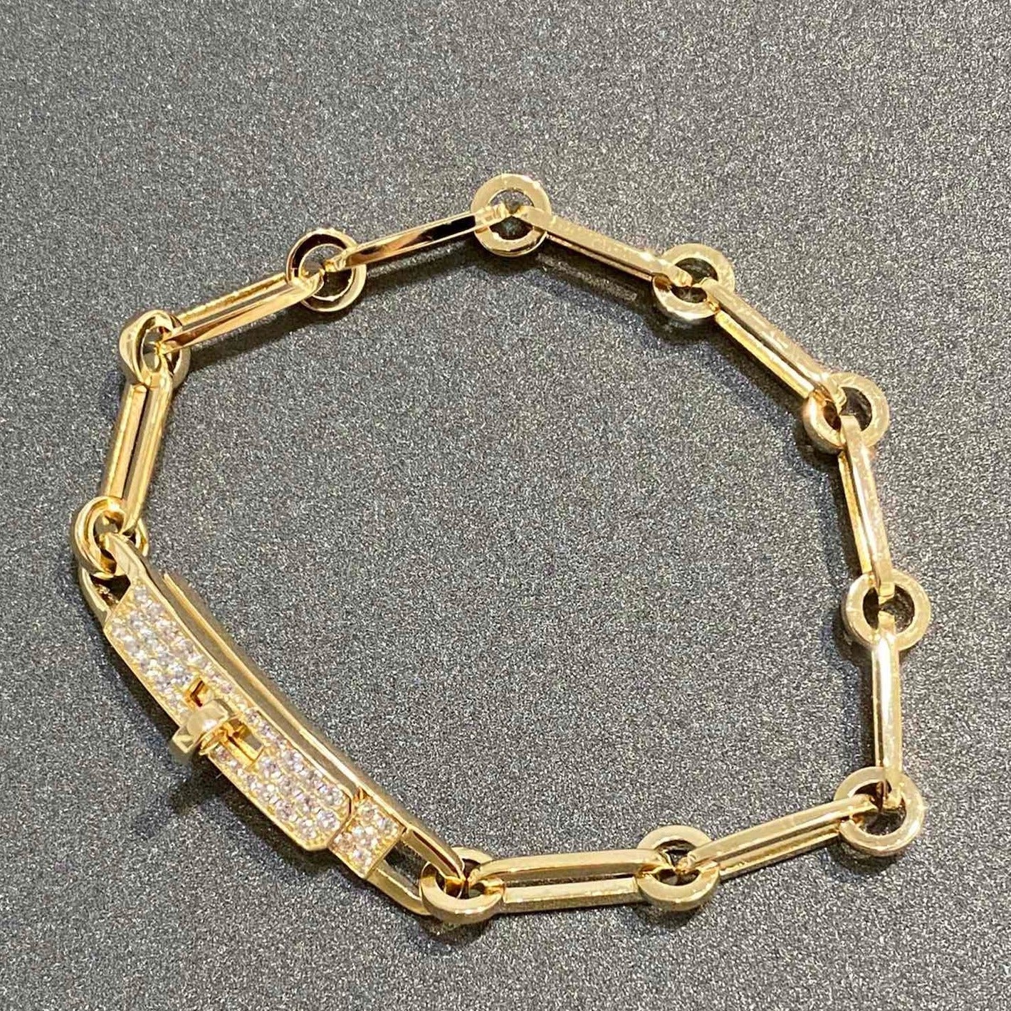 DIANA CHAINE BRACELET SMALL MODEL DIAMOND