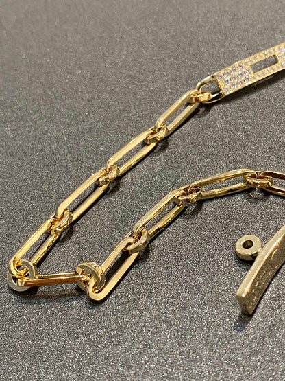 DIANA CHAINE BRACELET SMALL MODEL DIAMOND