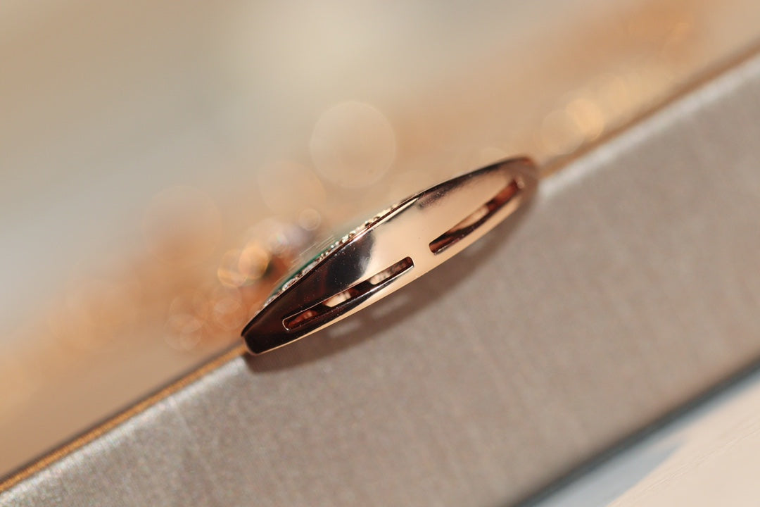 DIANA DREAM NECKLACE MALACHITE DIAMOND