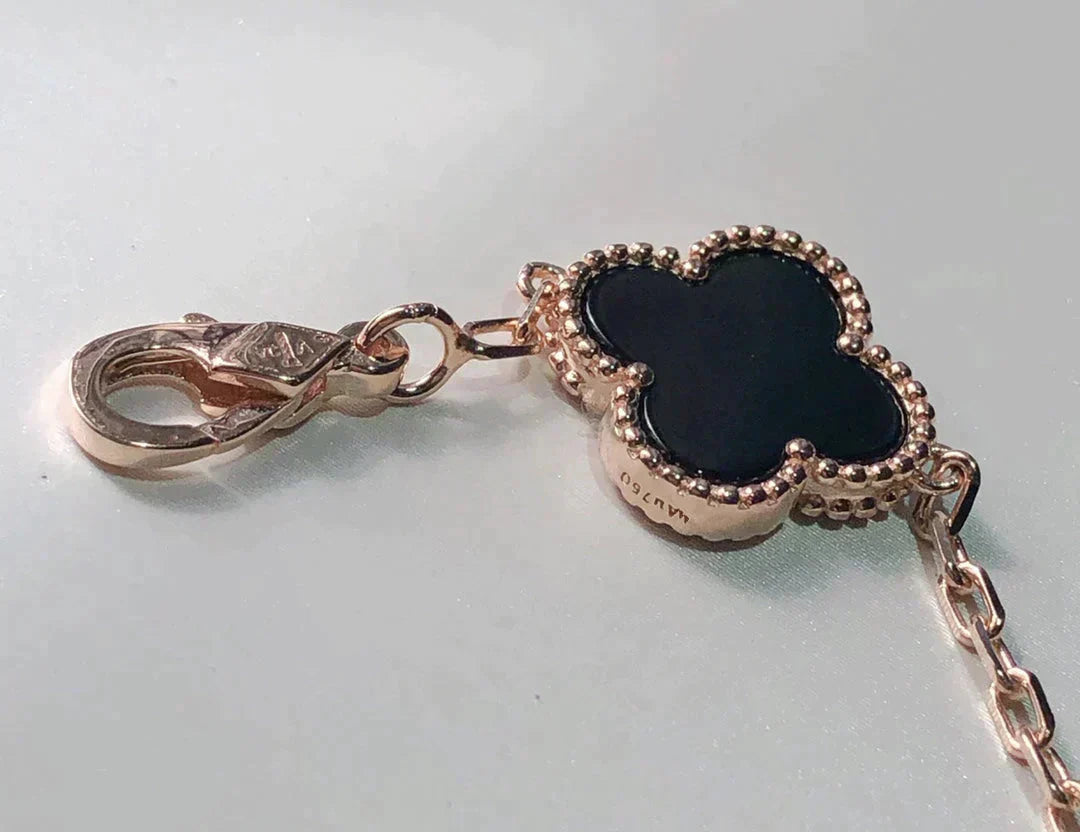 DIANA CLOVER 5 MOTIFS MULTICOLOR  BRACELET