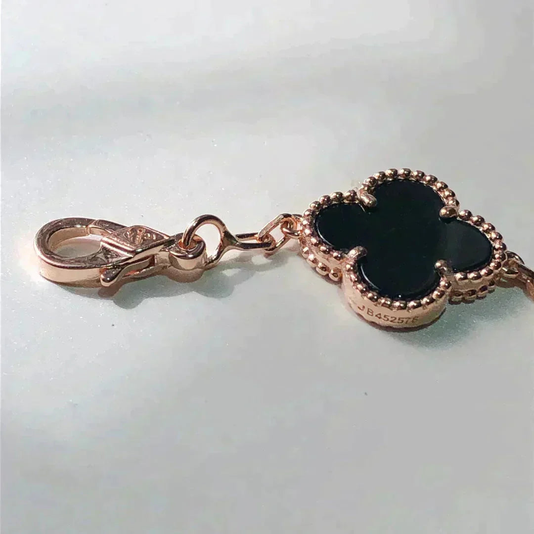 DIANA CLOVER 5 MOTIFS MULTICOLOR  BRACELET