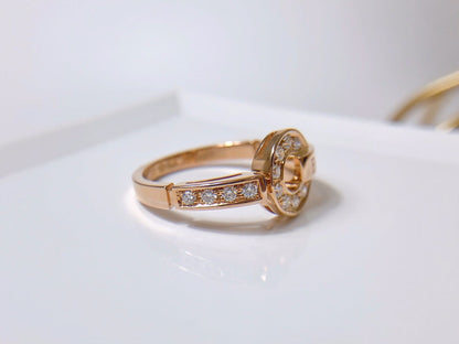 DIANA DREAM RING DIAMOND PINK GOLD