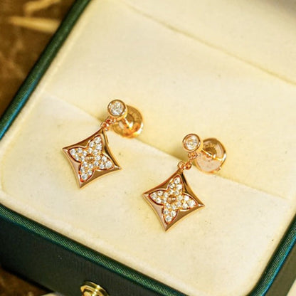 DIANA STAR DIAMONDS EARRINGS GOLD