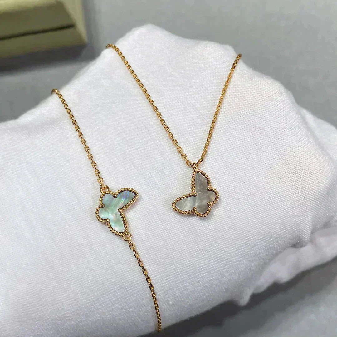 DIANA BUTTERFLY DARK MOP BUTTERFLY BRACELET