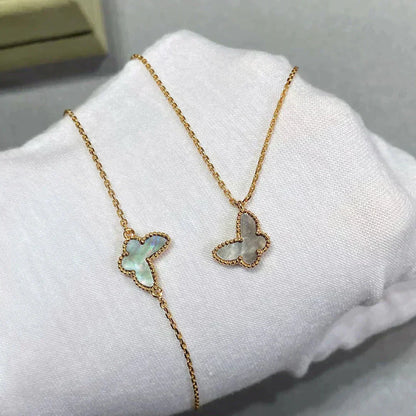 DIANA BUTTERFLY DARK MOP BUTTERFLY BRACELET