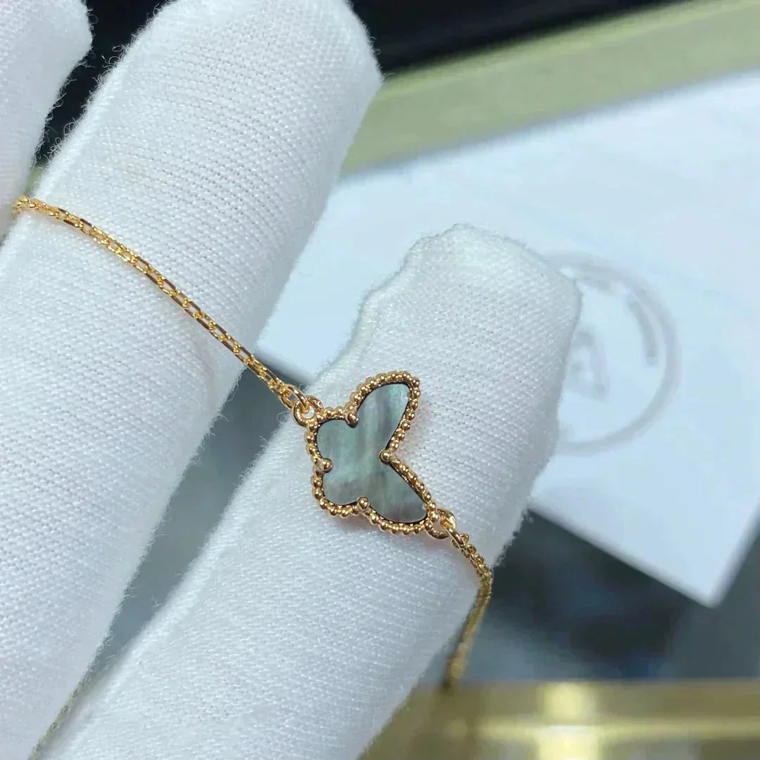 DIANA BUTTERFLY DARK MOP BUTTERFLY BRACELET