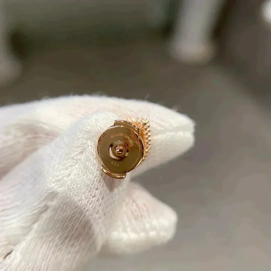 DIANA HEART CARNELIAN STUD EARRINGS