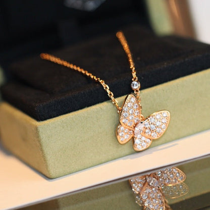 DIANA BUTTERFLY DIAMOND NECKLACE