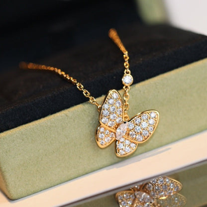 DIANA BUTTERFLY DIAMOND NECKLACE