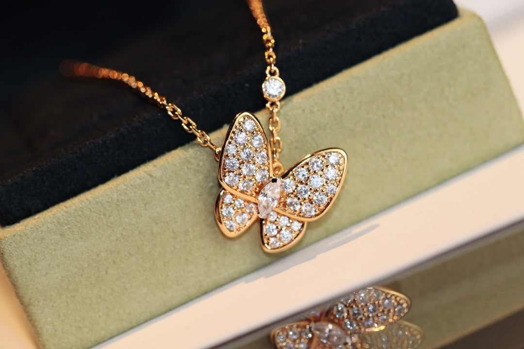 DIANA BUTTERFLY DIAMOND NECKLACE