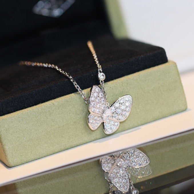DIANA BUTTERFLY DIAMOND NECKLACE
