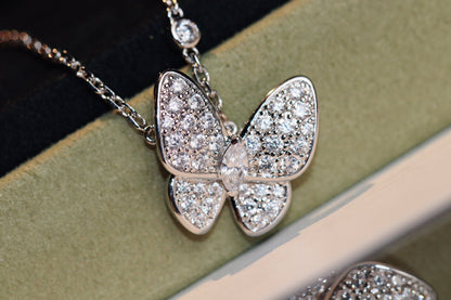 DIANA BUTTERFLY DIAMOND NECKLACE