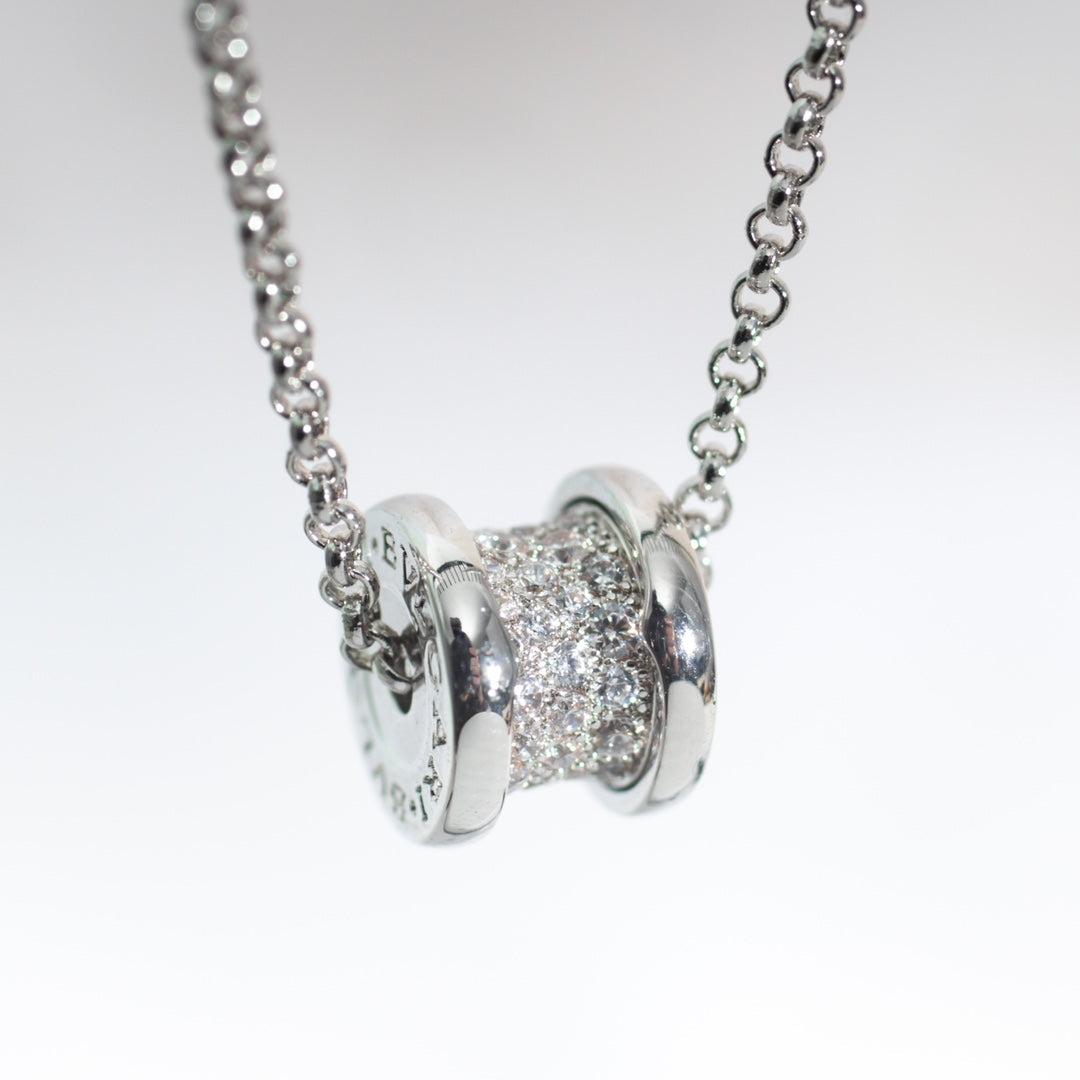 DIANA ZERO 1 SILVER DIAMOND NECKLACE