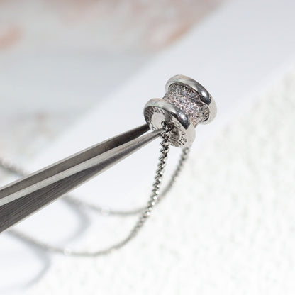 DIANA ZERO 1 SILVER DIAMOND NECKLACE